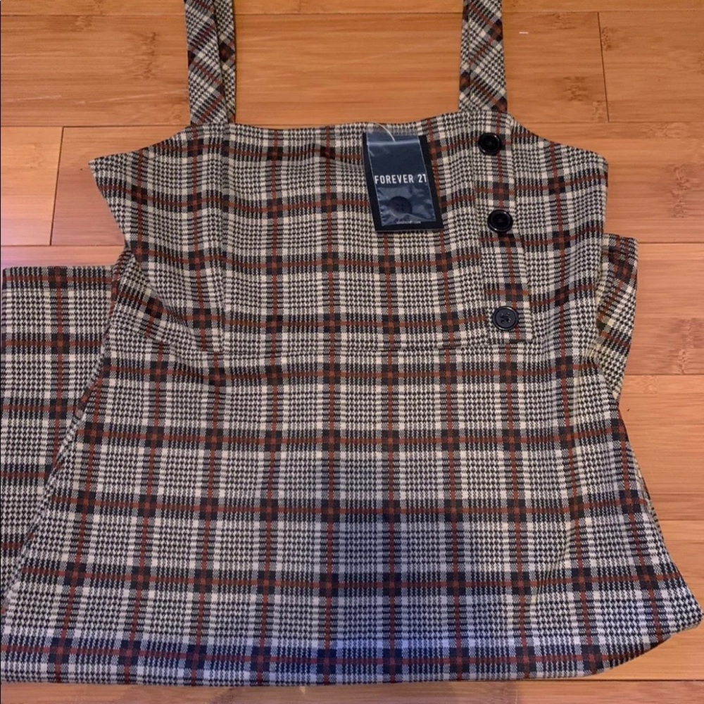 forever 21 plaid dress